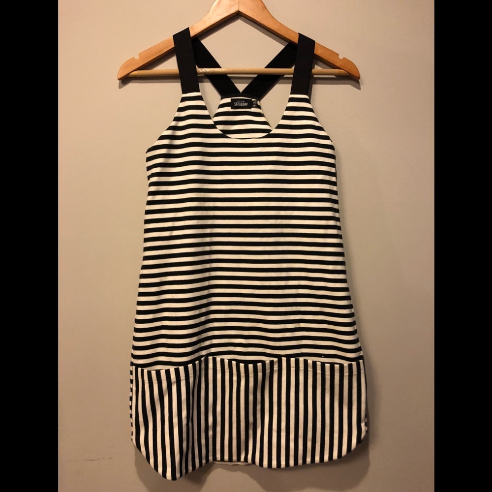 Kate Spade Knit Stripe Dress with Pockets!
